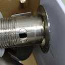 Ultimate Unicorn Waterfall Bathroom Sink Faucet Brushed Nickel, Two Handles Bathroom Faucet with Metal Pop up Sink Drain Stopper, Two Or 3 Holes Bathroom Basin Mixer Tap, Patent No. : US D983,326 S