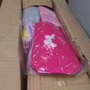 6 Set Sleepovers Teepee Tents Spa Party Robes Supplies Bulk with Inflatable Airbed and Light String, Party Supplies for Birthday Movie Spa Favors Gift Indoor Outdoor (Complete,5 Pink 1 Rose Red)