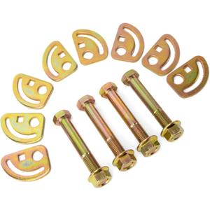 PSLER Kryptonite Cam Bolts Kit KR86376 - Fits for 2011-2022 GMC Silverado 2500HD Control Arm & Sierra 2500HD 3500HD Truck Models, 2015-2018 Canyon Trucks