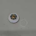 Anlige Universal Tub Stopper Bathtub Drain, Pop Up BathTub Drain Plug and Cover, Replaces Bath Tub Lift and Turn, Tip-Toe and Trip Lever, Easy to Install and Clean, All Brass Plating Process