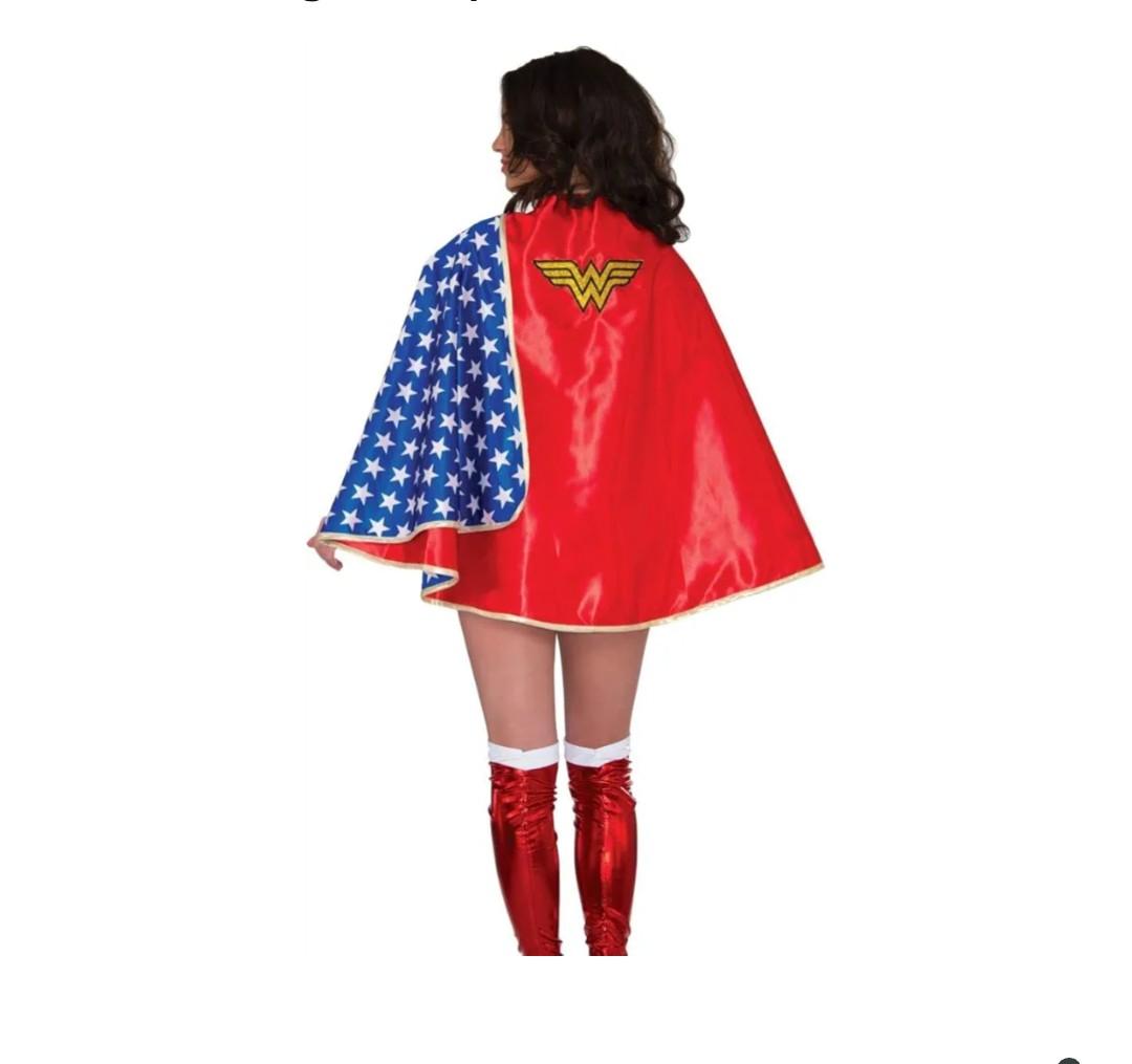 Rubies DC Comics Superheroes: Wonder Woman Cape for Adults, Women's One Size