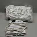 MASVIS Heated Mattress Pad California King Size with Dual Control - Electric Mattress Pad Cover with 9 Heating Settings & Auto Off 2/4/6/10 Hrs, Deep Pocket Bed Warmer Protector, ETL Certified,White