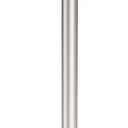 Toilet Paper Holder Stand, Brushed Nickel Toilet Paper Holder Free Standing, Post Pivoting Design & Stable Weighted Base SUS304 Stainless Steel for Bathroom(Mega Roll) (22"H - No Storage)