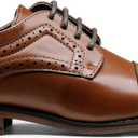 Bruno Marc Big Kid Prince_K_1 Brown Boy's Classic Oxfords Dress Shoes Size 4 M US Big Kid