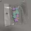 20Pcs Flower Clips Purple Hair Accessories for Girls Rapunzel Hair Flowers floral hair pins Small Flower Hair Clips Braided Hair Clips Toddler Girl Hair Clips Flower Girl Wedding(Color)