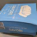 SAVORI Set of 2 Down and Feather Throw Pillow Inserts 28x28 Soft Fluffy Pillow Inserts with 100% Down-Proof Cotton Cover, Decorative Square Cushion Inner for Sofa Couch Bed-White