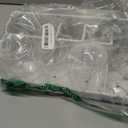 Bathroom Counter Organizer with 3PCS Qtip Holder, Marble Toothbrush Holders for Bathrooms, Bathroom Organizers and Storage with Drain Holes, Electric Toothbrush Holder, Vanity Organizer (Black)