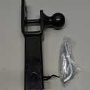 TOPTOW ATV/UTV Trailer Hitch Towing Ball Mounts, 2-Inch Ball, Clevis Pin, Fits 2-Inch Receiver