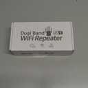 WiFi Extender Signal Booster,Up to 12880 Sq.ft and 105 Devices, WiFi Extender with 1200Mbps Dual-Band Speed, Wireless Internet Repeater, Long Range Amplifier with Ethernet Port, 1-Key Set up