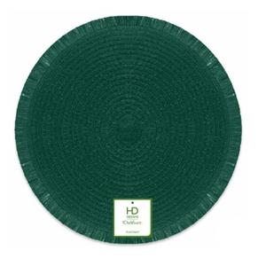 Green Placemats Set of 8 for Dining Table, 15 Inc