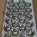 Gold Votive Candle Holders Set of 24, Speckled Mercury Candle Holders for Wedding Gold Centerpiece Table Decorations, Tealight Candle Holder for Party Bridal Shower Decor, Home Decor