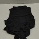 WAYMAKER Mock Neck Bodysuits for Women Sleeveless Basic Tank Top Body Suit Shirts (Medium, Black)