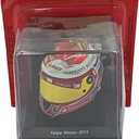 OPO 10 - Formula 1 Helmet Compatible with Ferrari F1: Felipe Massa Scuderia Ferrari #4 2013-1/5 Scale Spark - CAS32