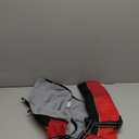 SUNFURA Dog Coat, Dog Jacket for Large Dogs with Harness Built in, Warm Pet Winter Coat Zip Up Snow Jacket with Furry Collar for Boston Terrier, French Bulldogs, Red L