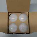 LEDEPLY R14 LED Bulb, 4W=40W, Dimmable, E17 Base, Mini LED Reflector Floodlight Bulb, 400 Lumens, 2700K Warm White, 4 Pack