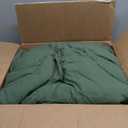 Bedsure King Comforter - Comforter King Size for All Season, Ultra-Soft Down Alternative & Prewashed Duvet Insert with 4 Tabs - Machine Washable, Oliver Green, 90x102 Inches