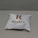 REORIA Women’s Trendy Sexy Mock Turtle Neck Long Sleeve Sheer Mesh Ruched Going Out Bodysuits Tops, M