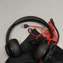 Wireless Headset with Mic for Work, Bluetooth V5.2 Headphones with AI Noise Cancelling Microphone, USB Dongle, Clear Calls & Mic Mute, for Laptop, PC, iPhone & Android Phones (Black)