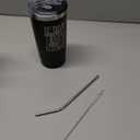 Onebttl If Dad Can't Fix It Tumbler, Funny Gifts for Father's Day, Birthday, Christmas from Daughter, Son, Wife, Stainless Steel Travel Mug 20oz (Black)