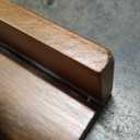 MBYD 48 Inch Wood Photo Picture Ledge Shelf, Light Walnut Wall Floating Nursery Book Shelves, Wall Mount Hanging Display Shelves for Bedroom Office Bathroom Living Room Dcor, 3 Same Sizes