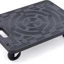 MaxWorks 50915 Polypropylene Dolly-200-lb Capacity, Black
