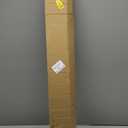 LazBlinds No Tools No Drill Cordless Bamboo Roman Shades, Light Filtering Window Treatment, Roll Up Bamboo Blinds for Windows 43'' W x 64'' H, Brown