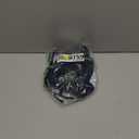 ZAFUL Women's Cutout Bikini Sets Scoop Neck Back Criss Cross Tie Ribbed High Cut Bikini Swimsuit Two Piece Bathing Suits (Medium, 1-deep Blue)