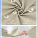 Joggers for Men with Zipper Pockets Lightweight Stretch Sweatpant for Men Athletic Pants Men Running, Exercise, Workout Khaki, XL (Beige, XL)