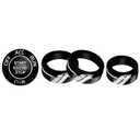 YOSRTER 5PCS Control Knob Cover for Dodge Durango Accessories 2021 2022 2023 2024 2025 Aluminum Air Conditioning AC Climate Switch Volume Tune Button Knob Cover(Black)