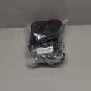 Silicone Air Fryer Liners 2 Pack, Reusable Liners Compatible for Ninja Foodi DZ201, DZ401, DZ550, COSORI, Chefman, Instant Air Fryer, and 6-in-1 8-10QT Air Fryer Baskets (Black)