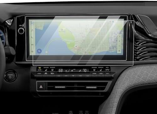 Karltys [Upgrade] 1 Pack 2025 2026 Toyota Camry 12.3-Inch Camry Screen Protector [No Glare & Fingerprint] for Models XLE/XSE 12.3-Inch Touchscreen Tempered Glass Navigation Screen Cover HD Clear