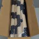 Favoyard Outdoor Rug 5x8 ft Waterproof Reversible Patio Plastic Straw Rugs for Decor Clearance Outside Large RV Camping Area Carpet Mat for Porch Deck Balcony Pool Backyard Picnic Beach Camper Door (Black & Beige)