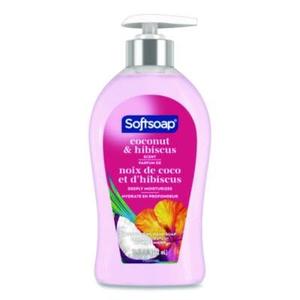 Softsoap Hydrating Liquid Hand Soap Coconut Hibiscus, Aloe Vera, 11.25 Fl Oz(pack of 6