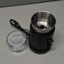 Bodum Bistro Electric Coffee Blade Grinder, Adjustable, 5 Grind Settings, 3 Ounces, Black