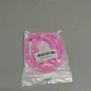 for iPhone Beaded Charging Cord 66W Fast Charger USB to Type C Cord 3.3FT Stylish Durable Beaded Phone Charge Cable for Girls Women iPhone 17/17Pro/17Pro Max/16Plus iPad Airpods Car Charger Pink