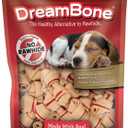 DreamBone Mini Chew, Made with Real Chicken & Vegetables, Rawhide Free Chews For Dogs, 50 Count (EXP 02/06/29)