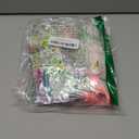 12 Pcs Rainbow Hair Extensions for Kids, Colored Little Girl Hair Clips Accessories, Unicorn Hair Clips for Girls Toddler Kids Ponytails (Curly Hair)