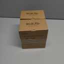 2 x 20 Sets Reusable Snack Containers with Lids & 20 Sporks  Double Compartment for Portion Control, BPA-Free Leak-Proof Dipping Containers for Meal Prep, Travel, and Outdoor Snacks (Clear)