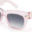 2 x FEISEDY Vintage Square Cat Eye Sunglasses Women Fashion Cateye Sunglasses B4051