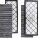 4pcs Activated Carbon Cabin Air Filter Set for Tesla Model Y 2020 2021 2022 2023 2024