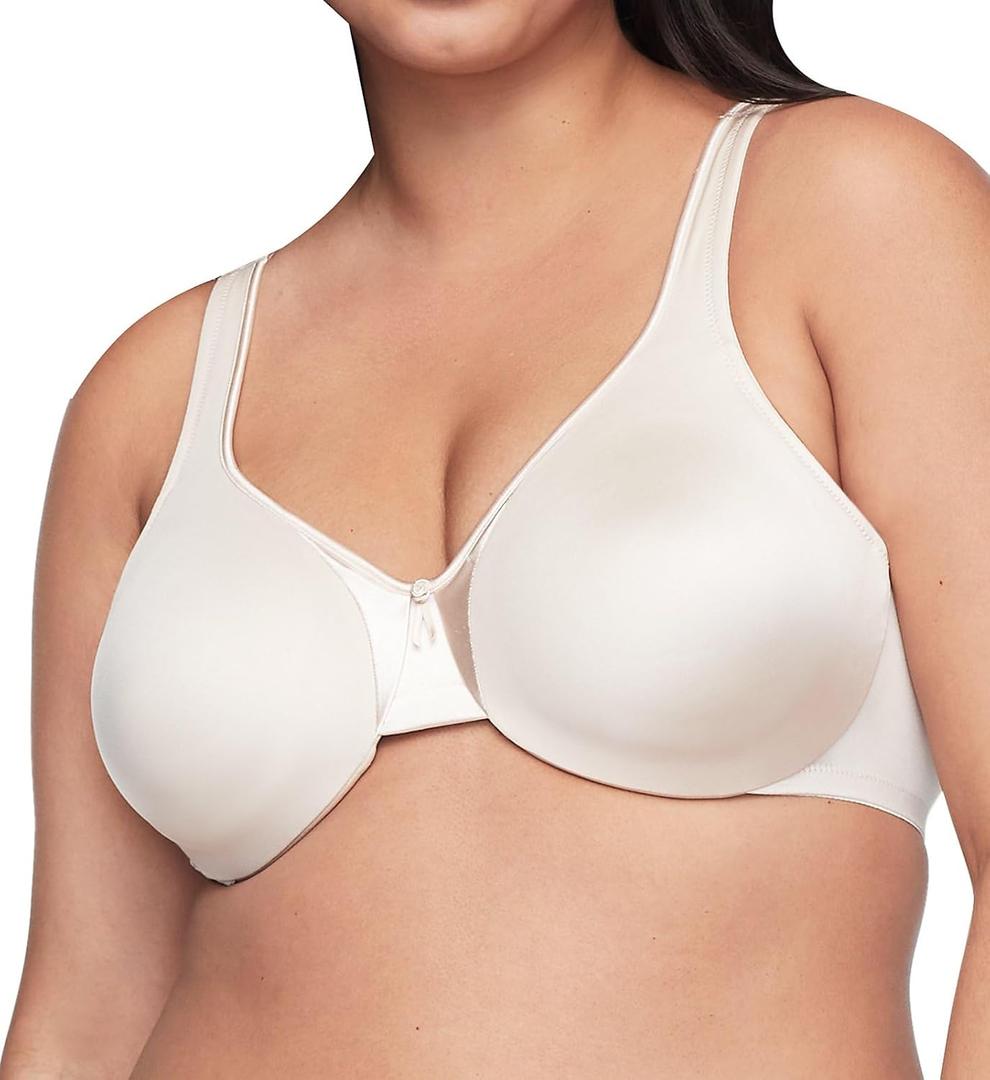 Warner's Women's Plus Size Signature Cushioned Support and Comfort Underwire Unlined Full-Coverage Bra 35002a (40D)