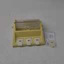 KADTC All IN ONE 2 in 1 Paw-Activated Rolling Dog Puzzle Toy & Large Capacity Slow Puzzles Feeder for Small/Little/Medium Breed Dogs Treat Dispensing Thanksgiving Toys Puppy Interactive Food Dispenser (Yellow)