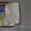 3 Gallon Large Plastic Storage Bags  16" x 18" (30 Count)  Reusuable XXL Extra Large Heavy Duty Clear Jumbo Freezer Zip Lock Bags with Sealable Zipper Top For Clothes, Travel, Moving