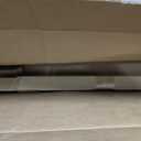 36-Inch Ceiling Fan Downrod, 3-Foot Brushed Nickel Ceiling Fan Extension Rod, 1-Inch OD, Ceiling Downrod for Various Fans (Only Fans Boom, No Thread & Cord)