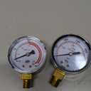 SA - Low and High Pressure Gauges for Acetylene Regulator 0-30 psi & 0-400 psi - 2 inches - 1/8'' Thread - LDP