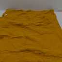 EMME Cotton Throw Blanket for Couch Soft Muslin Blankets 50"x60" Lightweight Breathable Blanket All Season Gauze Blanket, Mustard Yellow