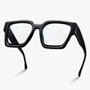 livho Oversized up to 99% Blue Light Blocking Glasses for Woman - Rectangle Fashion Glasses for Computer, Chic Preppy Frame