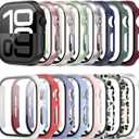 16 Pack Case for Apple Watch Series 11/10 42mm with Tempered Glass Screen Protector, Hard Ultra-Thin Scratch Resistant Bumper Protective Cover for iWatch Series 11/10 42mm Accessories