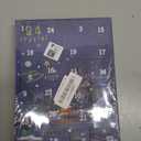 Advent Calendar 2024, 24 Days Natural Healing Crystal Gemstones Minerals & Fossils Advent Calendar Crystals Christmas Calendar Enthusiasts Rocks Collection for Xmas Girls Boys Kids Men Women (Blue)