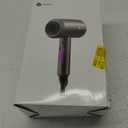 slopehill Professional Ionic Hair Dryer, Powerful 1800W Fast Drying Low Noise Blow Dryer with 2 Concentrator Nozzle 1 Diffuser Attachments for Home Salon Travel (Light Gray)